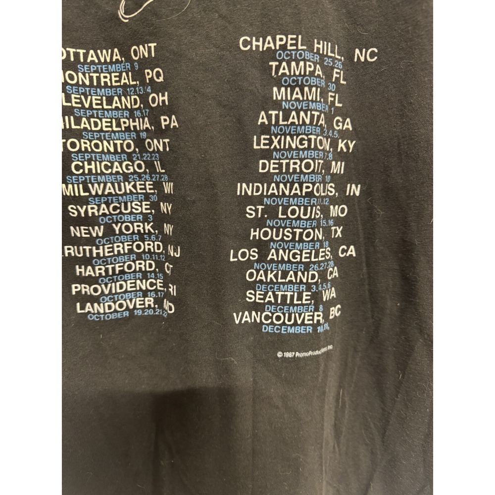 Vintage 1987 Tour Pink Floyd RARE 3/4 Sleeve T Shirt L Made In USA Fast Shipping - Picture 9 of 10